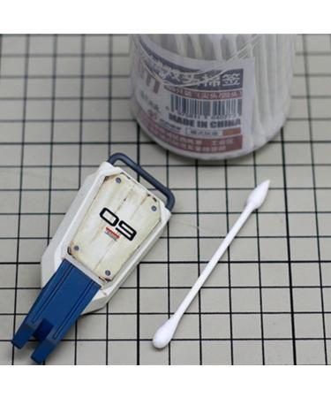 100PCS Double Ended Cotton Swabs - Ideal for Model Craft Cleaning & Storage Case - Best Quality for Crafting & Precision - Buy Online on GoSupps.com