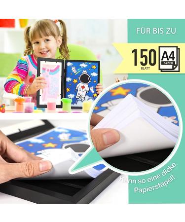 Nibser Front Opening Picture Frames for Children's Drawings | Fillable Kids Art Frames - International Shipping - Buy Online on GoSupps.com