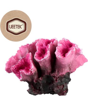 UEETEK Red Coral Artificial Plant - Aquarium Decoration for Fish Tanks | Realistic Aquascaping Decor - Buy Online on GoSupps.com