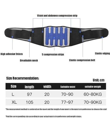 Samnuerly Adjustable Lower Back Support Belt - X-Large | Breathable Mesh | Sports Protection for Men & Women | Ideal for Lordosis - Buy Online on GoSupps.com