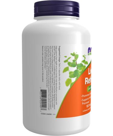 NOW Liver Refresh (Liver Support) - 180 VCaps x 2 - Buy Online on GoSupps.com