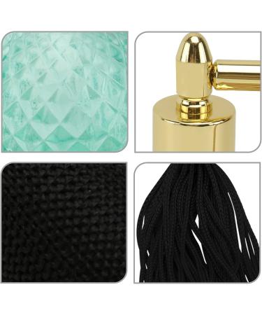 minkissy Glass Spray Bottle Vintage Perfume Spray Bottle Refillable Vintage Perfume Bottle Empty Glass Perfume Spraying Bottle Retro Perfume Bulb Bottle Green Airbag Perfume Travel Spray Bottle - Buy Online on GoSupps.com