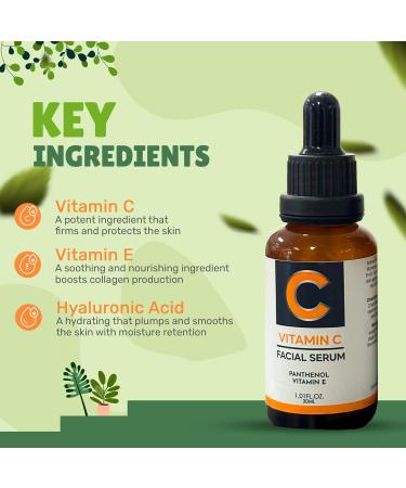 Buy Face Serum Trio: Vitamin C Retinol & Hyaluronic Acid - Anti-Aging Hydration Set for Women (3-Pack - Buy Online on GoSupps.com