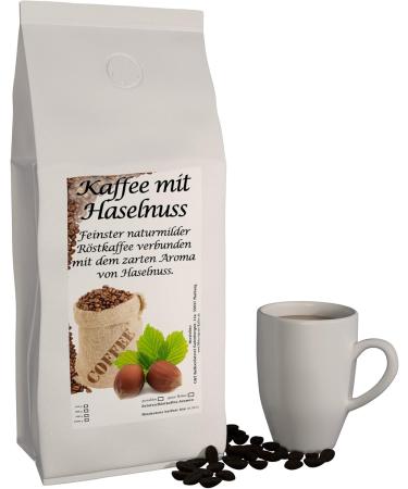 The Coffee and Tea Company Aromakaffee Flavored coffee whole beans freshly roasted by us hazelnut 1000 grams - Buy Online on GoSupps.com