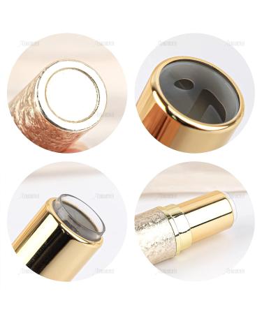 AUEAR Empty Lip Balm Tubes Container - Gold Bullet Shape (8 Pack) - Buy Online on GoSupps.com