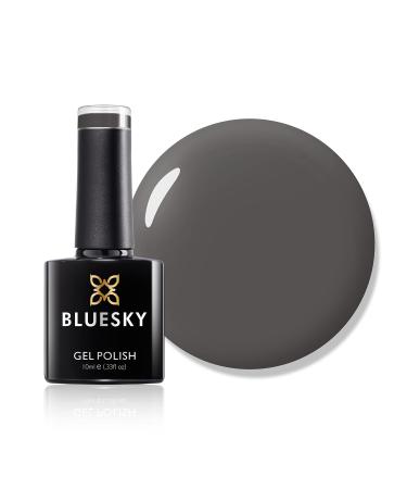 Bluesky Gel Nail Polish Dark Grey A086 Long Lasting Chip Resistant 10 ml (Requires Drying Under UV LED Lamp) Dark Grey 10.00 ml (Pack of 1)