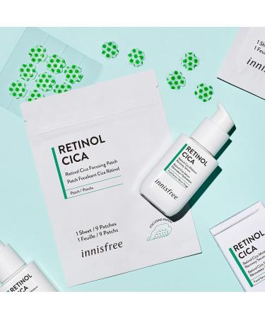 Innisfree Retinol Cica Focusing Patch: Microneedle Soothing Overnight Treatment - Buy Online on GoSupps.com