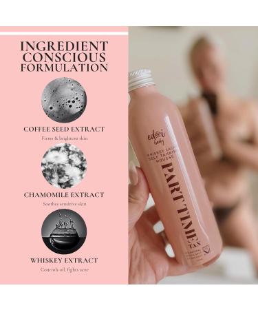 ed&i PART TIME Self Tanner With Natural DHA Whiskey Cacao Self Tanning for Women Natural Long Lasting Body Sunless Tan Leg Tanner for Women Buildable Golden Glow Tanning Products 8.45 oz - Buy Online on GoSupps.com