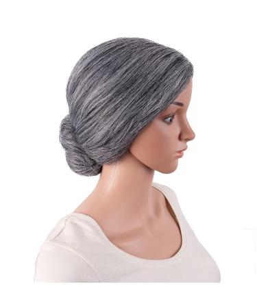 Mapofbeauty 10 Dark Gray Grandmother Hair Fibers Wig Perfect for Cosplay and Themed Parties - Buy Online on GoSupps.com