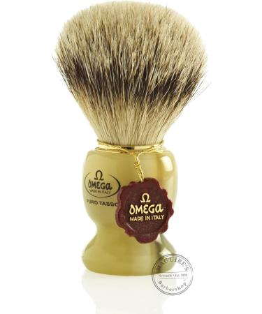 Super Badger 1st Grade Omega 621 Shaving Brush - Premium Quality Shaving Tool for Men | International Shipping Available - Buy Online on GoSupps.com