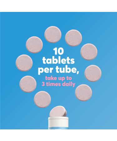 Nuun Sport Electrolyte Drink Tablets - Tropical Flavor 10 Count (Pack of 4) | Hydration & Energy Boost | International Shipping Available - Buy Online on GoSupps.com