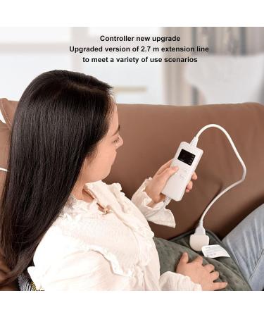 Riuulity Electric Heated Foot Warmer Blanket - Multifunctional Controller for Desk Use - Gray - Buy Online on GoSupps.com