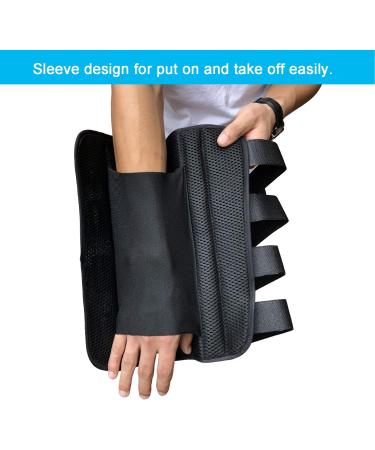 Elbow Brace Splint for Ulnar Nerve Entrapment & Cubital Tunnel - Adjustable Nighttime Support (L/XL) - Buy Online on GoSupps.com