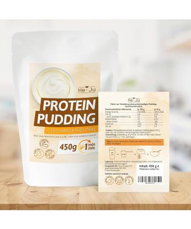 Protein Pudding Powder - 450g 15 Portions Tasteless Milk Protein for Warm & Cold Nutrition | Buy Online - Buy Online on GoSupps.com