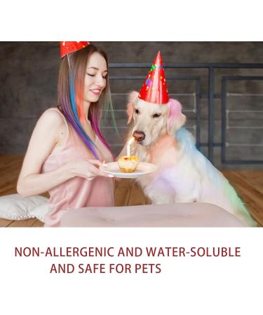 Gireatick 10 Colors Hair Chalk Comb for Girls Kids Temporary Hair Color Dye for Girls Kids Gifts on Valentine's Day Cosplay for Age 8-12 Washes Out Easily Non-Toxic and Safe for All Ages Including - Buy Online on GoSupps.com