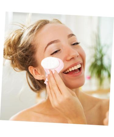 Beaupretty exfoliator Brush exfoliate Brush Double-Sided Facial Cleaning Brush Women's face Washing Tool Silicone Facial Cleansing Brush face Tools face Cleansing Brush for Women face Brush - Buy Online on GoSupps.com