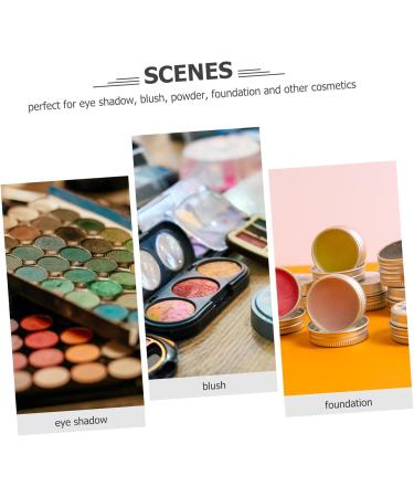 Alipis 3pi ces Palette Blanche pour Fards Paupi res Godets Aluminium pour Blush Accessoires de Rangement pour Cosm tiques - Buy Online on GoSupps.com