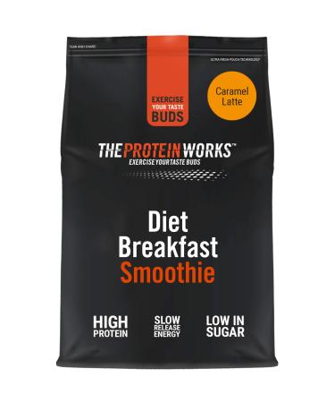Protein Works Diet Breakfast Smoothie |Proteinative 230 calories breakfast |Shakes for losing weight |9 Servings |Caramel latte |500g caramel latte 500 g (1 Pack) - Buy Online on GoSupps.com