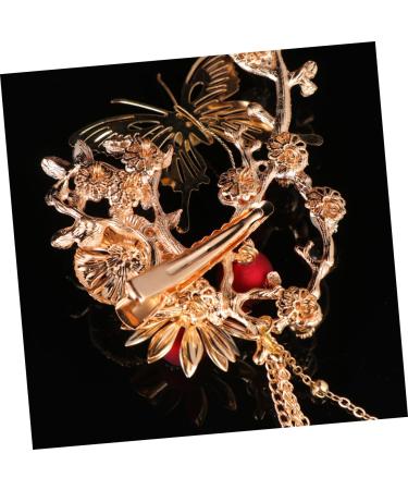 minkissy 3 Pairs Japanese Hair Decor Wedding Hair Clips Tassel Hair Clips for Women Japanese Hair Pin Chinese Hair Clips for Women Hair Pearls Barrettes Woman Geisha Rhinestones - Buy Online on GoSupps.com