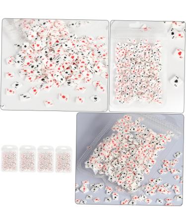 HAPINARY 4 Nail Art Accessories Home Decorations Home Ornament Polymer Clay Jewelry Diy Handcraft Materials Nail Accessories Polymer Clay Manicure Accessories Playing Nail Art Charm Set - Buy Online on GoSupps.com