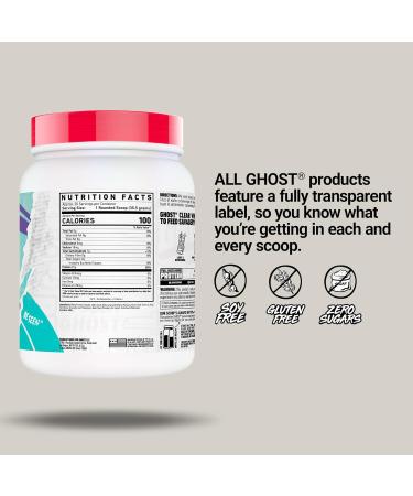 GHOST Clear Whey Isolate Protein Powder Strawberry Watermelon - 1.57 LB Tub 25G of Whey Protein - Post Workout Drink for Muscle Gain & Recovery Sugar Free Soy Free & Zero Fat 20 Servings - Buy Online on GoSupps.com