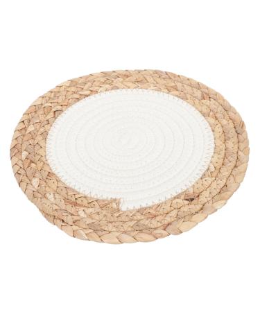 Ipetboom Nail Work Woven Cushion 1pc Nail Salon Prop Woven Display Mat Nail Art Tool Nail Art Hand Pillow Manicure Cushion Manicure Display Pad To Weave Woven Mat Ornaments Cotton Thread