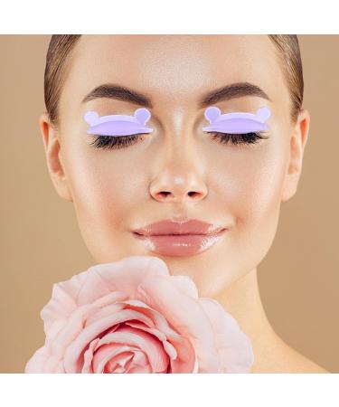 Shurzzesj Eyelash Perm Pads | 4 Pairs Silicone Bear Style Eyelash Perming Pads - Soft Silicone Lash Curler Pad Reusable Lash Silicon Pad in 4 Sizes for Eye Lashes Extension - Buy Online on GoSupps.com