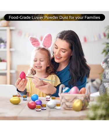 Jelife Edible Gold Luster Dust - 5g Food Grade Shimmer Powder for Cake Decorating & More - Buy Online on GoSupps.com