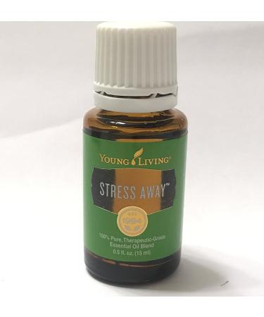 Stress Away Essential Oil 15ml by Young Living Essential Oils - Lime Oil - a Soothing & Comforting Smell - Massage Oils for Date Night - Fresh Scent Oil