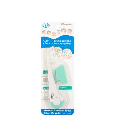 Tension Adjustable and Reusable Pocket Flosser
