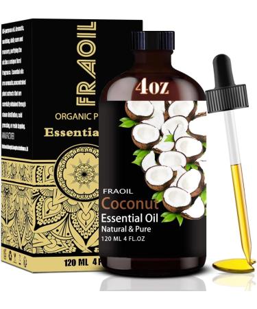Gardenia Essential Oil 8 Fl Oz and Coconut Essential Oil 4 Fl Oz for Diffuser Humidifier Yoga Cleaning DIY Candle Soap Making Perfume Gift for Essential Oils - Buy Online on GoSupps.com