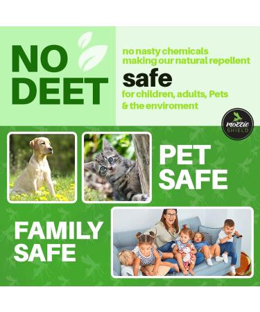 MOZZIE SHIELD Mosquito Repellent Diffusor Refill - 10ml Economical Protection Formula to Prevent Bites | Eco-Friendly & Reusable - Buy Online on GoSupps.com
