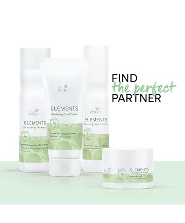 Wella Professionals Natural Hair Care - 99% Natural Ingredients Silicone & Sulfate Free Vegan - Gentle Care for Normal to Greasy Hair (1 Pack) - Buy Online on GoSupps.com