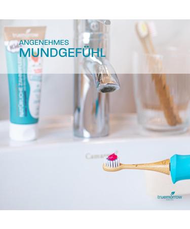 Truemorrow Bamboo Replacement Brushes for Philips Sonicare Kids | Biodegradable Vegan & Plastic-Free | 8-Pack Soft Colorful Bristles - Buy Online on GoSupps.com