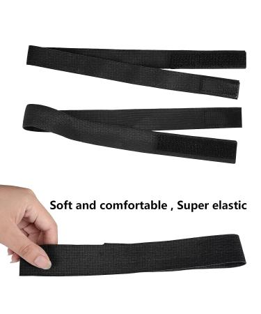Wig Edge Elastic Band - Adjustable Non-Slip Wig Grip Band for Making Wigs - 12 Pieces in 0.98, 1.2, and 1.38 Inch Width - Black - Buy Online on GoSupps.com