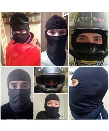 Falapala Tactical Face Mask Hood Neck Gaiter - Black | 1 Pack - Buy Online on GoSupps.com