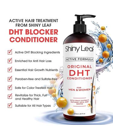 DHT Blocker Conditioner for Hair Loss with Rosemary Oil | Anti-Hair Loss Treatment for Men & Women | Promotes Hair Growth, Softens & Smoothens | Paraben & Sulfate Free | 16 oz - Buy Online on GoSupps.com