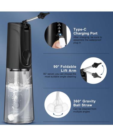 Electric Ear Wax Removal Kit - Water Powered Cleaner with 3 Pressure Modes & 8 Reusable Tips - Waterproof & Rechargeable Ear Irrigation Tool for Adults - International Shipping Available - Buy Online on GoSupps.com