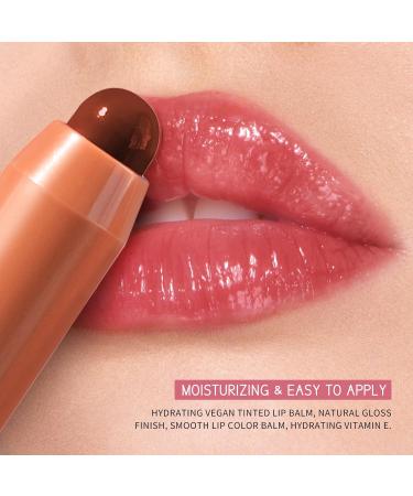 Hydrating Color Lip Balm 3PC Tinted Lip Balm Moisturizing Lipsticks for Women Long Lasting Lip Balms for Lip Skin Care and Lip Treatment Long-Lasting Moisturising Nutritious Cream Set A - Buy Online on GoSupps.com
