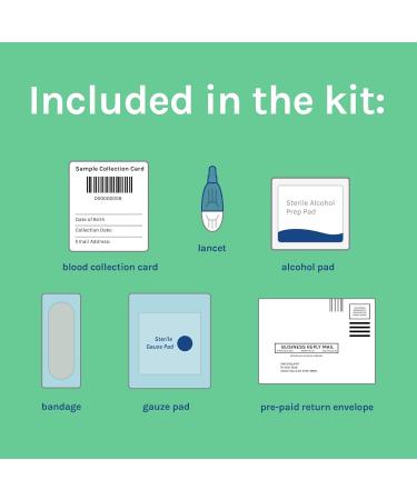 OmegaQuant Omega-3 Index Basic - The Original Omega-3 Blood Test Kit with one Drop of Blood Home Kit Includes Blood Collection Kit | 1 Omega-3 Test Kit - Buy Online on GoSupps.com