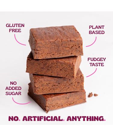 Elavi Protein Brownie, 11g Protein, Non-Dairy, Vegan & Gluten Free, Delicious Guilt-Free Snack | No Artificial Flavors, No Added Sugar, No Sugar Alcohols, High in Fiber (Chocolate Fudge) Chocolate Fudge 8 Count (Pack of 1) - Buy Online on GoSupps.com