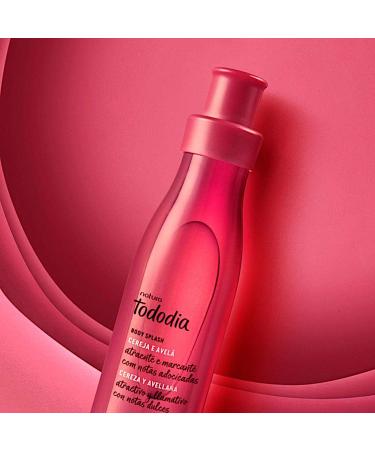 natura Cereja e Avela Body Splash tododia Cherry and Hazelnut Body Spray 200 ml - Buy Online on GoSupps.com