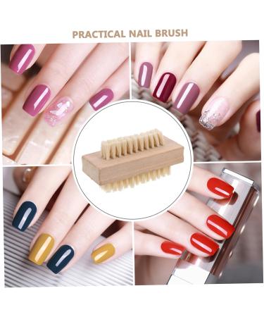 Mikinona Wooden Nail Brush Cleaning Brush Pedicure Tools Lady Tools Cleaning Tool One Hand Scrubbing Brush Scrubbing Pedicure Cleaning Scrubber Hand Foot Brush Miss Wood Tools Wooden Nail - Buy Online on GoSupps.com