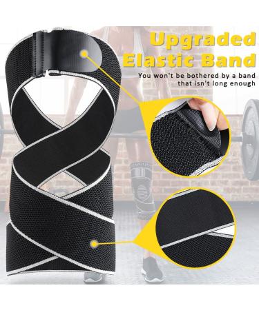 Beister Knee Compression Sleeves with Adjustable Straps - Professional Support Brace for Meniscus Tear, Arthritis, Sports Joint Pain Relief - Black XL - Buy Online on GoSupps.com