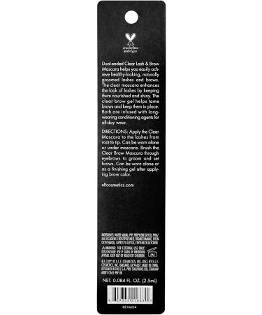 e.l.f. Glow Reviver Lip Oil Nourishing Tinted Lip Oil For A High-shine Finish & Clear Brow & Lash Mascara | Dual-Sided Clear Gel | Conditioning Formula For Healthy Lashes - Buy Online on GoSupps.com