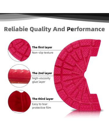 5 Pairs Sole Protector for Sneakers - Self-Adhesive Non-Slip Heel Repair Plates | Durable Shoe Grips for Men & Women - Buy Online on GoSupps.com