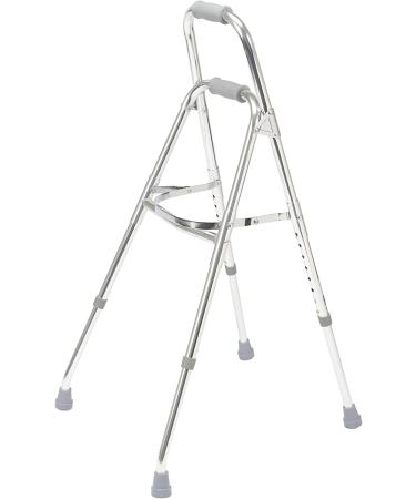 Drive Medical Side Style Hemi One Arm Walker Chrome - Adult | Lightweight and Stable Support for Walking - Buy Online on GoSupps.com