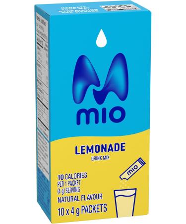 mio Lemonade Drink Mix 4 g Packets 10 ct Box (Pack of 8) - Buy Online on GoSupps.com
