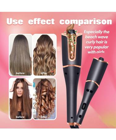 Premium Curling Iron for Healthy Shiny Curls & Waves | Adjustable Temperature for All Hair Types - Shop Internationally - Buy Online on GoSupps.com