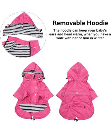 Shop Pethiy Premium Dog Raincoats | Waterproof Jackets with Zipper & Reflective Buttons - Perfect for All Weather - Buy Online on GoSupps.com